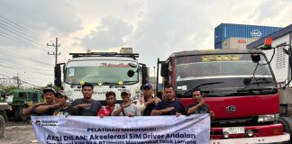 Lahirkan Pengemudi Truk Profesional, PT Termina Teluk Lamong Luncurkan Program Aksi Dilan