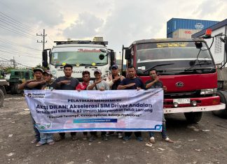 Lahirkan Pengemudi Truk Profesional, PT Termina Teluk Lamong Luncurkan Program Aksi Dilan