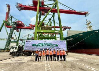 TTL Sambut Perdana CIM Service Bersama Tiga Shipping Line dari Taiwan