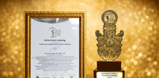 New Look Atria Hotel Malang Raih Indonesia Leading 4 Star Hotel Malang 2025