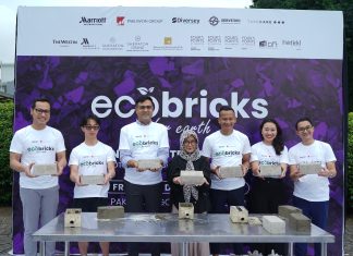 Pakuwon Hotel Portfolio Marriott Dorong Aksi Keberlanjutan, Limbah Plastik Hotel Diolah Menjadi Lebih dari 1.000 Ecobricks