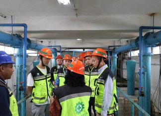 Kementerian Ekonomi Jepang Bahas Siap Siaga Bencana dalam Kunjungan ke Perumda Air Minum Surya Sembada Kota Surabaya