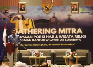 Pegadaian Kanwil XII Surabaya Perkuat Pembiayaan Porsi Haji dan Wisata Religi