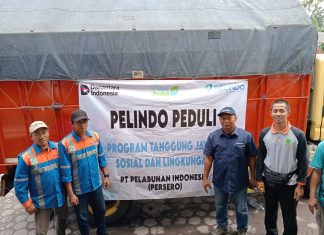 Pelabuhan Kawasan Tanjung Tembaga Probolinggo Salurkan Bantuan Tanggap Bencana untuk Warga Terdampak Erupsi Semeru di Lumajang