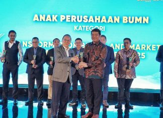 Strategi Branding dan Marketing Kuat Antarkan TTL Raih Dua Penghargaan Pada BUMN Branding & Marketing Award 2025