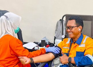 Donor Darah Jadi Bagian Penting Rangkaian HUT Ke-12 Terminal Teluk Lamong