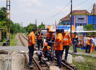 PT KAI Daop 8 Surabaya Tingkatkan Kesiapsiagaan Antisipasi Cuaca Ekstrem Hadapi Angkutan Natal dan Tahun Baru