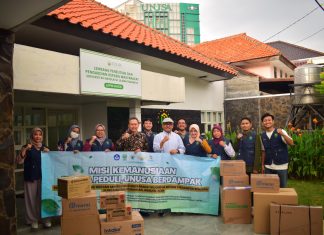 Peduli Unusa : Terjun Ke Lokasi Bencana, Unusa Fokus pada Kelompok Rentan