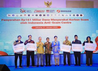 Indonesia Anti Scam Centre Berhasil Kembalikan Rp161 Miliar Dana Masyarakat Korban Scam