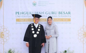 Unusa Kukuhkan Guru Besar Manajemen: Prof Yusak dan Jalan Sunyi Menuju Softbrain Engineer