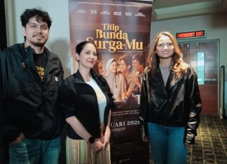 Para Pemain Film Titip Bunda di Surga-Mu Menyapa Penonton di Tunjungan Plaza XXI