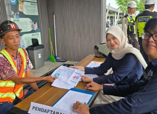 Terminal Teluk Lamong Gelar Pemeriksaan Kesehatan Gratis Untuk Sopir Truk, Dukung Keselamatan Operasional Terminal