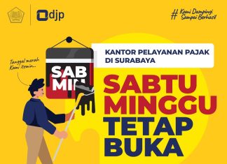 Kantor Pajak se-Surabaya Buka Layanan Sabtu dan Minggu