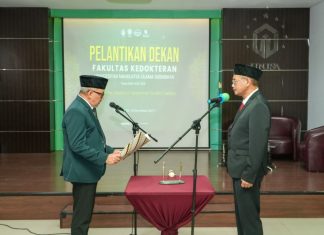Rektor Unusa Lantik Prof Budi Santoso Sebagai Dekan Fakultas Kedokteran