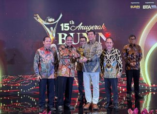 TTL Raih Penghargaan Transformasi Digital Terbaik dan Best CEO Dalam Anugerah BUMN Award 2026