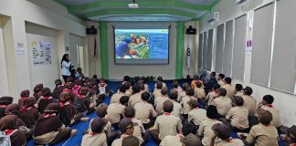 Belajar Listrik PLN Lebih Dekat, Siswa MI Alam Succes School Center Kediri Kunjungi Gardu Induk Banaran