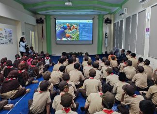 Belajar Listrik PLN Lebih Dekat, Siswa MI Alam Succes School Center Kediri Kunjungi Gardu Induk Banaran