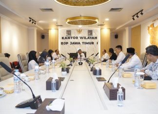 Gelar Audiensi, Kanwil DJP Jatim I dan KADIN Jatim Perkuat Sinergi