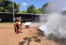 Bogasari Latih Warga Perumahan di Sidoarjo Atasi Bencana Kebakaran