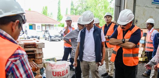 Pupuk Kaltim Tinjau Gudang Pupuk Telaga, Pastikan Stok dan Distribusi Gorontalo Aman
