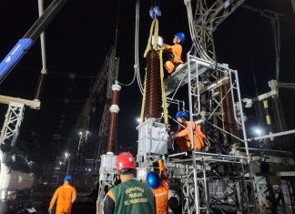PLN Perkuat Keandalan Sistem di Gardu Induk Grati, “Pahlawan Malam” Siaga 24 Jam Amankan Kelistrikan