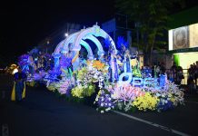 Harmony of Ocean di Surabaya Vaganza 2026: Mobil Hias Pelindo Angkat Keindahan Laut dan Harmoni Manusia dengan Alam