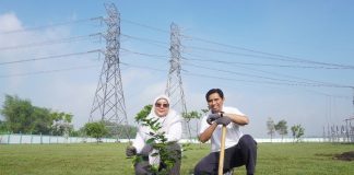 Peringati Hari Bumi, PLN UIT JBM Tanam Pohon dan Perkuat Program GI Andal di GI Jatigedong