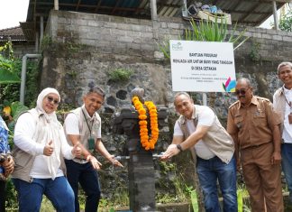 Air Bersih Mengalir, Harapan Tumbuh: Program TJSL PLN UIT JBM Hadirkan Akses Air Layak bagi Warga Desa Getakan