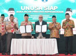 UNUSA Gandeng Pramuka Jatim Buka Jalur Prestasi Kepramukaan