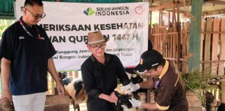 Perkuat Kepedulian Sosial, Solusi Bangun Indonesia Salurkan 24 Hewan Kurban di Kabupaten Tuban