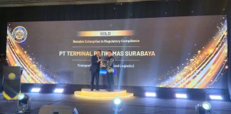 From Compliance to Resilience: PT Terminal Petikemas Surabaya Kembali Raih Penghargaan Gold di IRCA 2026