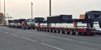 TPS Kembali Menjadi Hub Pengiriman Locomotive Platform Produksi PT INKA ke Australia