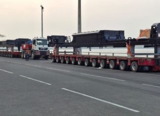 TPS Kembali Menjadi Hub Pengiriman Locomotive Platform Produksi PT INKA ke Australia