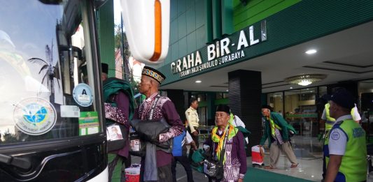 Operasional Haji Hari Ke-24, Embarkasi Surabaya Berangkatkan 32.622 Jemaah dan Petugas