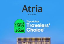 Atria Hotel Malang Raih Tripadvisor Travelers’ Choice Award 2026