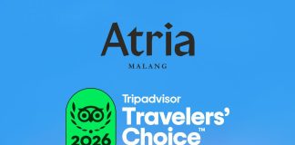 Atria Hotel Malang Raih Tripadvisor Travelers’ Choice Award 2026