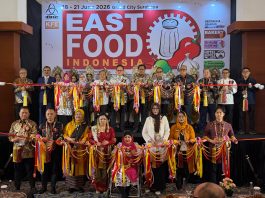 Pameran Skala Internasional EastFood Indonesia Expo (IIFEX) 2026 Resmi Dibuka Hari Ini