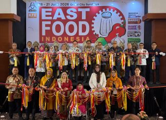 Pameran Skala Internasional EastFood Indonesia Expo (IIFEX) 2026 Resmi Dibuka Hari Ini