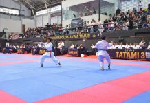 Kejuaraan Karate Piala Kapolda Jawa Timur Resmi Ditutup, Polrestabes Surabaya Tampil Sebagai Juara Umum