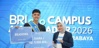 BRI Sukses Gelar Ajang BRImo Campus Ambassador Surabaya 2026 Untuk Mendorong Inklusi Finansial Generasi Muda