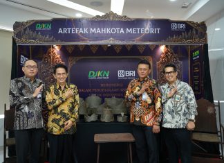 Sinergi Kanwil DJKN Jatim dan BRI Gelar Auction Energy for Recovery , Hadirkan Pameran Artefak Mahkota Meteorit di Surabaya