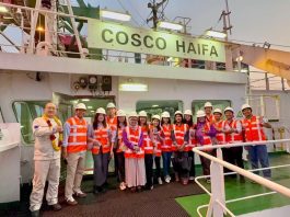 COSCO Pilih Terminal Teluk Lamong, Arus Petikemas International Tumbuh Lebih Dari 90%
