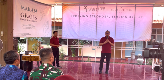 The Southern Hotel Surabaya Gelar Makan Siang Gratis, Menyambut Anniversary Ke 3
