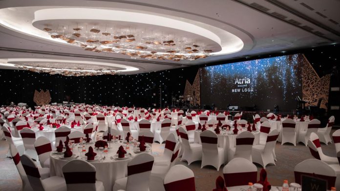 Ballroom di Malang yang elegan hanya di Atria Hotel Malang