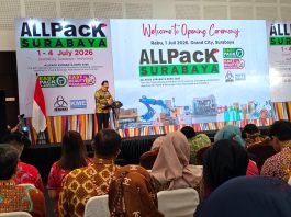 Krista Exhibitions Group Resmi Membuka Pameran ALLPACK Surabaya 2026 dan East Beauty Pack Expo 2026