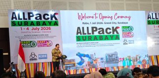 Krista Exhibitions Group Resmi Membuka Pameran ALLPACK Surabaya 2026 dan East Beauty Pack Expo 2026
