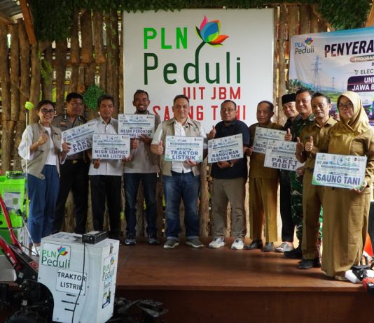 Dukung Electrifying Agriculture, PLN UIT JBM Luncurkan Program Terang Tani di Tuban