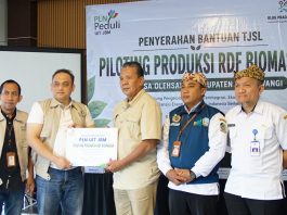 PLN UIT JBM Hadirkan Program TJSL Produksi RDF Biomassa Untuk Dukung Transisi Energi Nasional