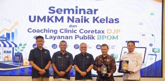 DJP dan BPOM Dorong UMKM Naik Kelas melalui Integrasi Coretax DJP dan Layanan Publik
