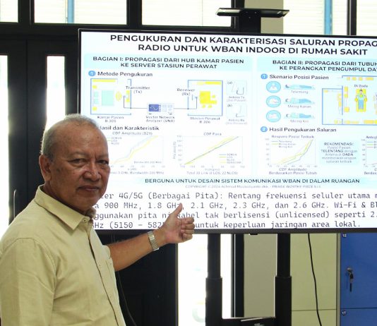 Profesor ITS Perkuat Telekomunikasi Lewat Pemodelan Gelombang Radio